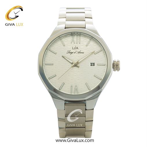 ساعت مچی اورجینال مردانه LdA | لوئیجی د آنا | Luigi d'Ana نقره ای | نقره ای| نقره ای| کد رفرنس 2375